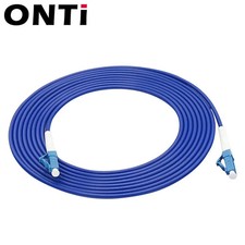 ONTi LC UPC Fiber Optic Patch Cable Single Mode Simplex Armored 3.0mm FTTH picture
