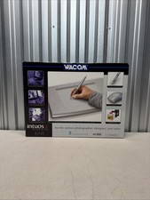 NEW Wacom Intuos 2 Platinum XD-0608-U 6x8 Graphics Drawing Tablet picture