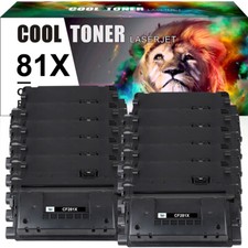 10PK CF281X 81X High Yield Toner Cartridge For HP LaserJet M606x M606dn M605dh picture