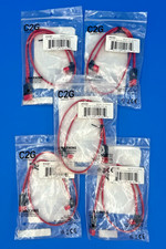 C2G Cables to Go SATA Cable 10181 5 PACK 💚❤️💚❤️ BRAND NEW 💚❤️💚❤️ picture