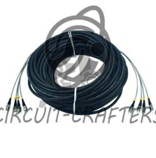 1PCS New Field Outdoor ST-ST 4 Strand 9/125 Single Mode Fiber Patch Cord 20M picture