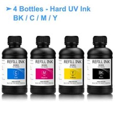 4×250ML UV Ink For Epson DX4 DX5 DX6 DX7 DX10 TX800 XP600 Print head picture