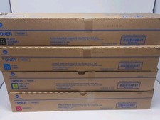 Konica Minolta TN-626 4 Colors Toner Cartridge Set TN626 picture
