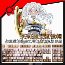 Anime Frieren: Beyond Keycaps PBT 108 Keys RGB For Cherry MX keycap picture