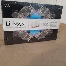 Linksys PLEK500 Powerline Homeplug AV2 Kit Gigabit Ethernet picture