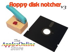 ✅ 🍎 BRAND NEW Floppy Disk Notcher v3 (Square Notch) - Apple II+ IIe IIc IIGS 💕 picture