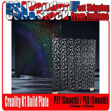 Creality K1 Build Plate PEI, PEO, PET Flexible Spring Steel 235x235mm for K1C picture