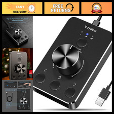 USB Volume Control Knob with Mute Function, 3 Modes for Windows & Mac - Perfect picture