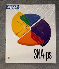 ULTRA RARE - APPLE / WALL SNA•ps V 1.2 5250 Macintosh AS/400 emulation New BOX picture