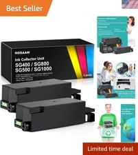 2-Pack Waste Collection Unit for Sawgrass & Ricoh Printers - Refillable picture