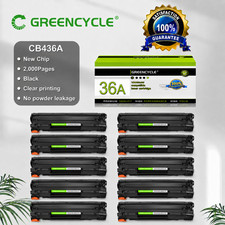 10PK CB436A Toner Compatible With HP 36A LaserJet P1505 P1505n M1522n M1522nf picture