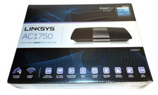 Linksys AC1750 Dual Band Smart Wi-Fi Router 4-Port Gigabit Wireless A6500 Sealed picture