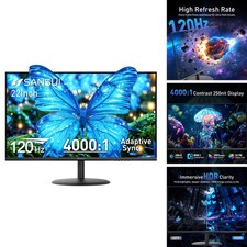 SANSUI ES-22X3AH 22 Inch 120Hz FHD 1080P Computer Monitor Eye Care picture