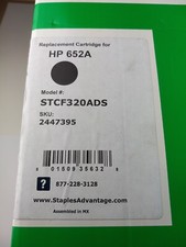 Premium Toner Cartridge Replacement for HP 652A Black Toner For HP LaserJet picture