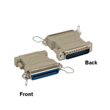 [x10] DB25 Male to CN36 Female Parallel Printer Adapter Convert Molded Shielded picture