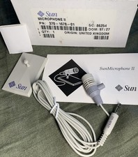 NOS Vintage (1993) Sun Microsystems Microphone II w Stand 370-1678-01, NIB picture
