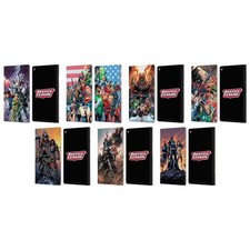 JUSTICE LEAGUE DC COMICS COMIC BOOK COVERS LEATHER BOOK CASE FOR AMAZON FIRE picture