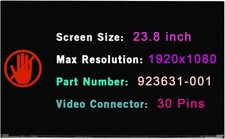 M238HVN01.1 M238HVN02.1 LCD Screen Replacement 1920×1080 30pin Non-Touch Display picture