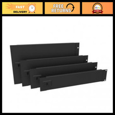 3U Hinged Rack Panel with Slam Lock - Durable Metal Rackmount Accessory picture