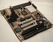 Premium Super Socket 7 SET Gigabyte GA-5AA Motherboard, CPU & 128 RAM + Bonus picture