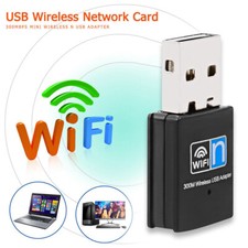 Adaptador Wifi Lan Internet para Computadora Laptop Inalambrico 300 mbps USB picture