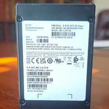 HPE PM1655a 6.4TB SAS 24Gb 24Gbps SSD MO006406400GPYHRU Unlocked New Open Box picture