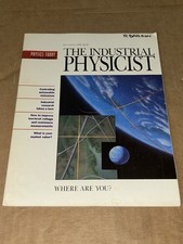 The Industrial Physicist Magazine 1995 Where Are You?  Volume 1 Issue #2 picture