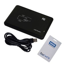 HID USB 125kHz RFID Card Reader Plug & Play, No Driver Required, Easy to Use picture