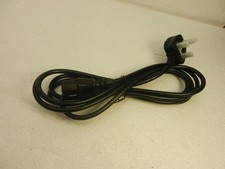 6ft UK Computer Power Cord, BS1363 to IEC C13, 18 AWG H05VV-F, 10A/250V, 13A ... picture