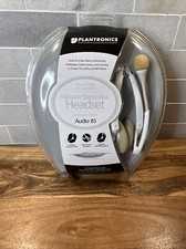Plantronics Foldable Stereo Mac Headset Audio 85. (Analog Or Digital) - White picture