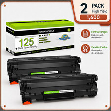 2pk 125 Toner Cartridge for Canon ImageClass LBP6000 LBP6030w MF3010 Printer picture