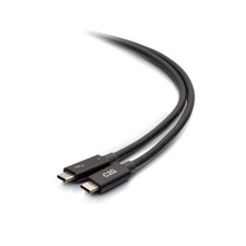 C2G 2M (6ft) Thunderbolt 4 USB-C Active Cable 40Gbps Transfer Speeds, 100Watt Po picture