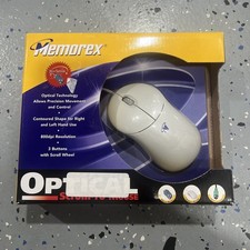 2002 Memorex PS/2 3 Button  opticalMouse 800 dpi   NEW IN OPEN BOX.#3202-2376 B4 picture