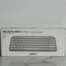 Logitech MX Keys Mini for Mac Wireless Backlit Keyboard Pale Gray picture