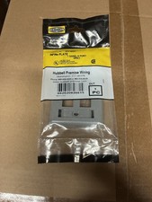 Hubbell INFINe Single Gang 6 Port Faceplate, Gray - IFP16GY picture