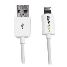 Startech USBLT3MW 10ft White 8-Pin to USB Cable for Apple Devices picture