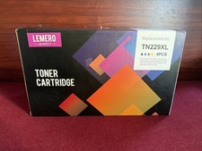 Lemero Uexpect High Yield Toner Cartridges Replacement for TN229XL 4pcs picture