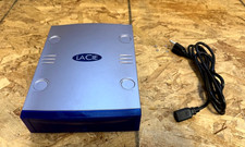 Vintage LaCie External Hard Drive Enclosure FireWire 701814 w/ Cord (10C-B2) picture