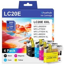 LC20E Super High Yield Ink Cartridge LC20E, Black Cyan Magenta Yellow picture