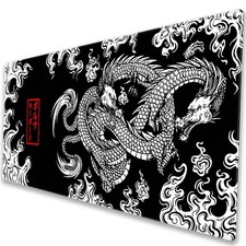 Cindasun Japanese Dragon Desk Mat XL Extended Gaming Mouse Pad Computer Mat picture
