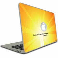 Matthew 11:30 Bible Verse Macbook Air or Macbook Pro Skin -  picture