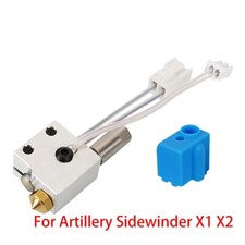 3D Printer Hotend Kit Heater Block Nozzle For Artillery Sidewinder X1 X2 Genius picture