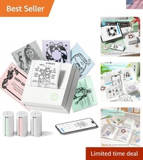 Compact PM290 Sticker Maker - Monochrome Printing for DIY Projects and Gifts picture