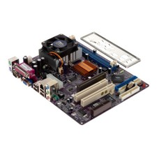 Motherboard Matx ECS L7vmm3 Rev: 1.0 C AMD Athlon 1600+ DDR AGP PCI Cnr With Fan picture