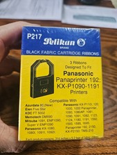 Pelikan P217 printer Ribbons Panasonic KX-P1090, 1123, 1124, 1180, 1191. 3-pack  picture