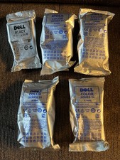 4 - Dell Series 24 High Capacity Color Ink Cartridge +  1- Series 24 Black picture