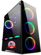 Gabinete Case Cajon Torre Gamer Armar PC Gamer Ventilador Preinstalado Calidad picture