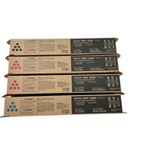 Sealed OEM Genuine Ricoh IM C300 CMMK Toner Set of 4 Black Cyan Magenta x2 picture