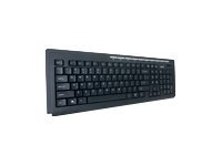 Micro Innovations Internet Keyboard Elite KB570BL USB 22 Hot Keys  picture
