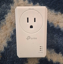 TP-LINK TL-PA7017P AV1000 Gigabit Pass-Through Powerline Adapter White picture